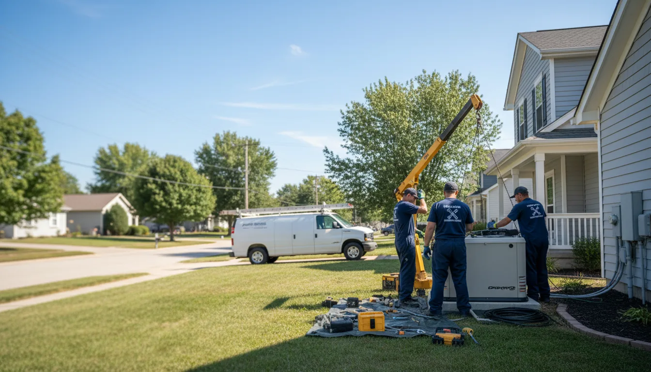 Generator Installation in Vincennes, IN near me